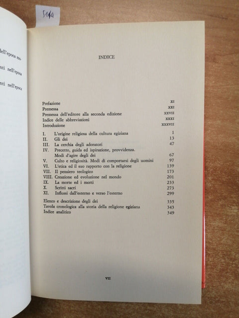 GLI EGIZI dei, uomini, cosmologia, fede - Siegfried Morenz 1983 Jaca Book (