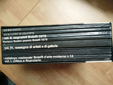 CATALOGO NAZIONALE BOLAFFI D'ARTE MODERNA N. 14 - COFANETTO + 6 VOLUMI (47