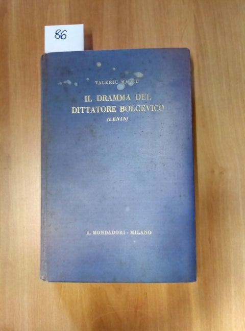 LENIN IL DRAMMA DEL DITTATORE BOLSCEVICO 1930 MARCU MONDADORI ILLUSTRATO - 086