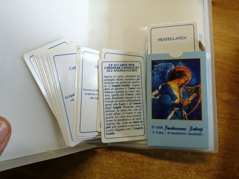 LE 33 CARTE PER CHIEDERE CONSIGLIO ALL'ANGELO CUSTODE - E. Furlan - Babaji