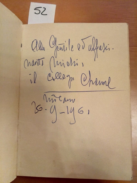 IL LIBRO DELLA SALUTE CHENAL FILIBERTO 1 EDIZIONE 1959 - AUTOGRAFATO!!! - 052
