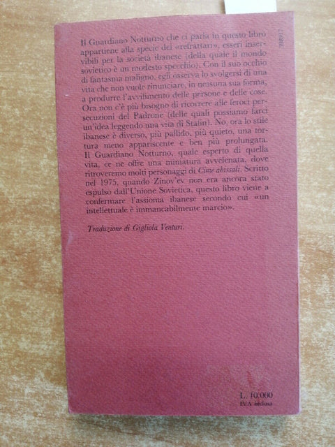Appunti di un guardiano notturno - Zinov'ev Aleksandr - 1983 - ADELPHI (71