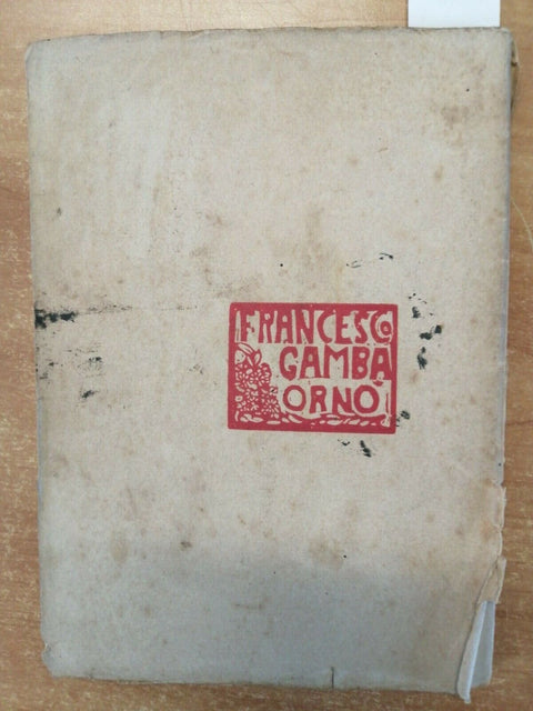 V. LOCCHI LA SAGRA DI SANTA GORIZIA GIOIELLI DE L' EROICA 1918 MILANO (1