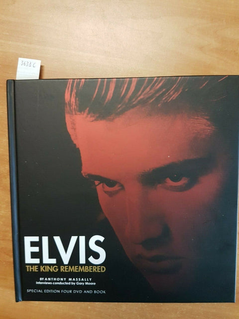 ELVIS PRESLEY - ELVIS THE KING REMEMBERED - ANTHONY MASSALLY + 4 DVD (3631C