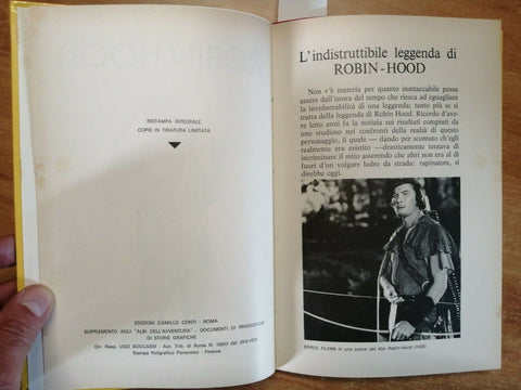 FANTAX PRESENTA: ROBIN HOOD - SERIE 1/15 COMPLETA - ANASTATICA 1974 CONTI (
