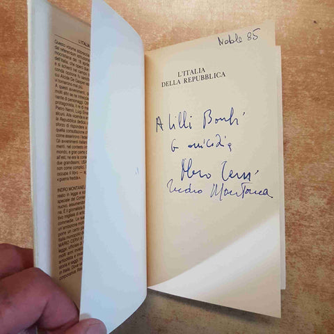 Due autografi su questo libro: MONTANELLI E CERVI!