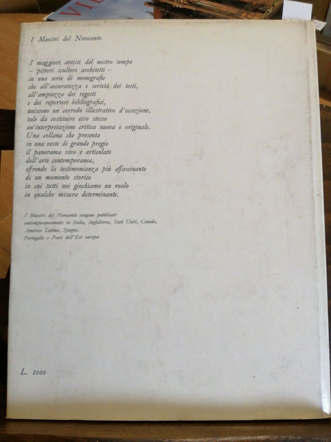 JOAN MIRO' - MAESTRI DEL NOVECENTO - 1968 - DI MARIO BUCCI - SANSONI - (62