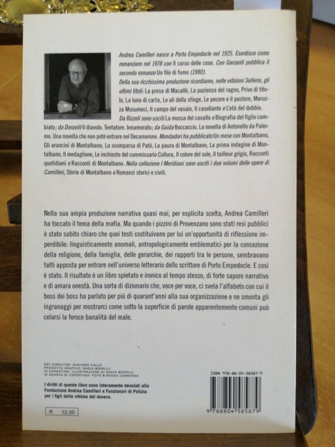 ANDREA CAMILLERI - VOI NON SAPETE 2009 MONDADORI (3523)MAFIA PROVENZAN