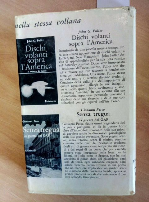 UN CIPRESSO SANGUINA IN GRECIA - ROBERTO CARITA' 1967 FELTRINELLI - 879