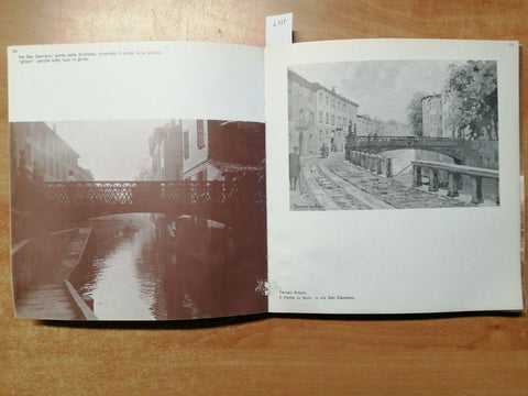 MILANO, I NAVIGLI - CATALOGO DELLA MOSTRA 1979 - ILLUSTRATO (6129)