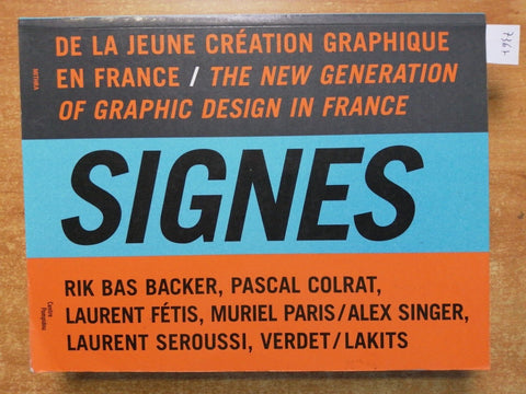 SIGNES de la jeune creation graphique en France the new generation of graphi7367