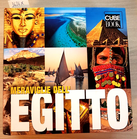 MERAVIGLIE DELL EGITTO - CUBE BOOK giza sfinge el cairo White Star 2009 (36