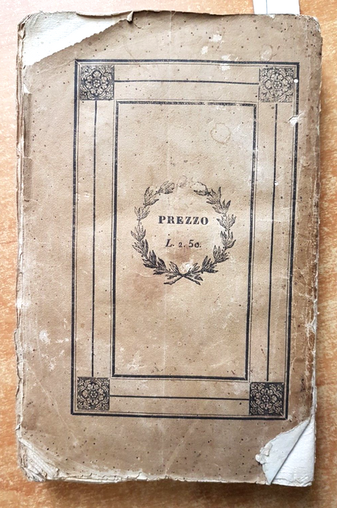 LETTERA DIDASCALICA AD UN PREDICATORE NOVELLO - Andrea da Faenza - 1832 - (