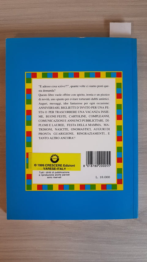 E ADESSO COSA SCRIVO?! 503 frasi LEONARDI - I.G.O. - 1999