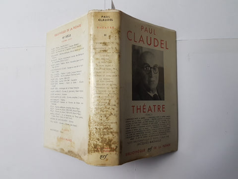 PAUL CLAUDEL THEATRE tome II 1956 Gallimard