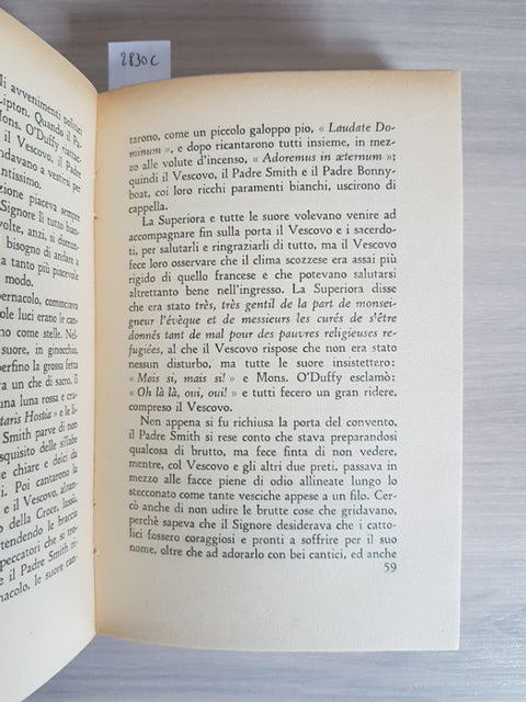 IL MONDO, LA CARNE E PADRE SMITH - MARSHALL - LONGANESI - 1949