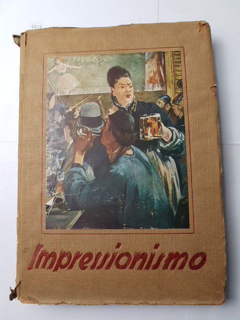 CARLO RAGGHIANTI - IMPRESSIONISMO 1944 CHIANTORE 41 tavole a colori + 36 in nero