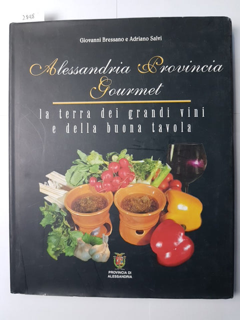 ALESSANDRIA PROVINCIA GOURMET grandi vini buona tavola 2002 Bressano Salvi 2848