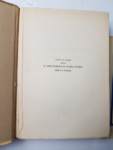 STORIA DI TRENTO dalle origini al fascismo GINO CUCCHETTI 1939 Palumbo Trentino