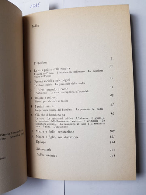 PSICOLOGIA DELLA NASCITA gravidanza parto e primi mesi di vita 1980 MACFARLANE