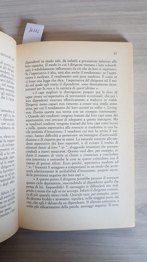 COME TRATTARE CON I PROPRI COLLABORATORI - KETTLITZ - FRANCO ANGELI - 1972