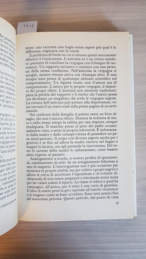 GIOVANI - SFIDA RIVOLTA SPERANZE FUTURO - VITTORINO ANDREOLI - RIZZOLI - 1995