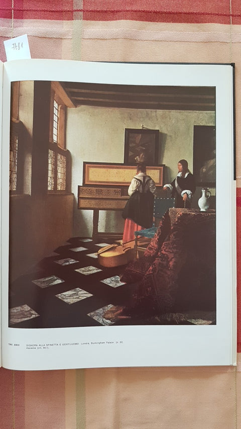 L'OPERA COMPLETA DI VERMEER - RIZZOLI - UNGARETTI - 1967