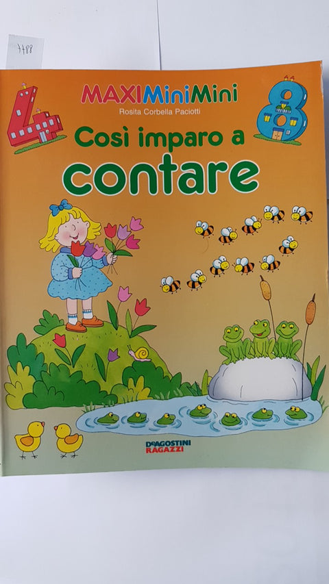 Cos imparo a contare 4 DE AGOSTINI Corbella Paciotti TABELLINE CALCOLO