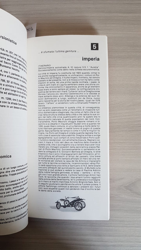 SU E GIU' PER LA LIGURIA ITINERARI E CAMMINATE - VILLA 1973 VALENTI su e gi