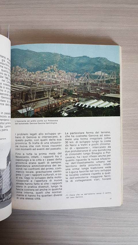 GENOVA E LA SUA PROVINCIA 1973 CASSA DI RISPARMIO DI GENOVA E IMPERIA guida rara