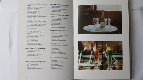 1000 COCKTAILS Elvezio Grassi 1982 CAPPELLI aperitivi drinks punch splits fizzes