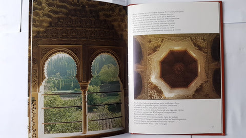 L'ALHAMBRA DI GRANADA 1981 Cesco Vian DOCUMENTI D'ARTE De Agostini ANDALUSIA