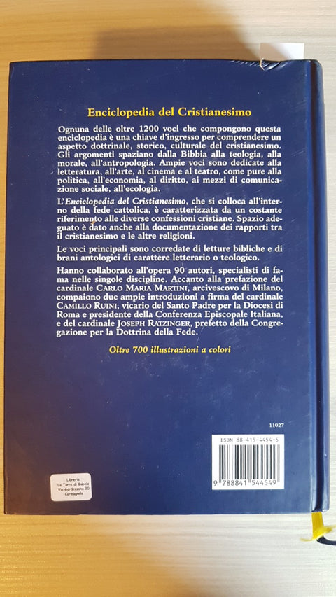 ENCICLOPEDIA DEL CRISTIANESIMO - MARTINI - DEAGOSTINI - 2000