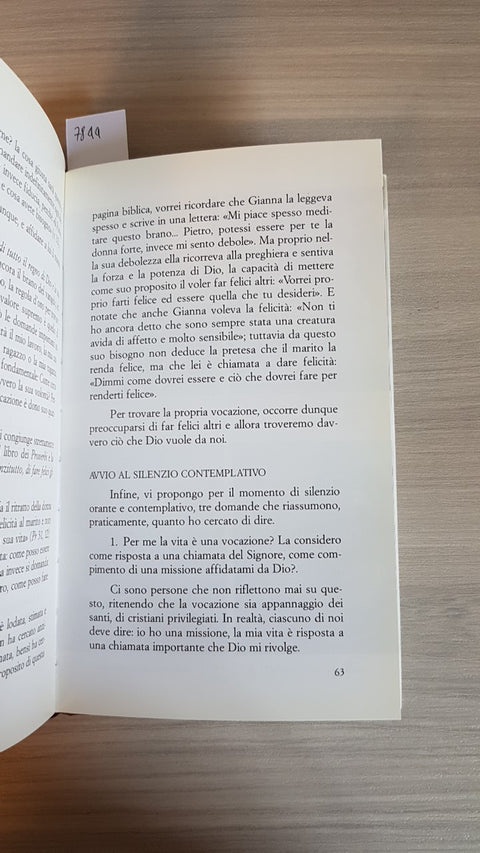 GIANNA BERETTA MOLLA UNA SANTA DELLA QUOTIDIANITA' - CENTRO AMBROSIANO - 1994