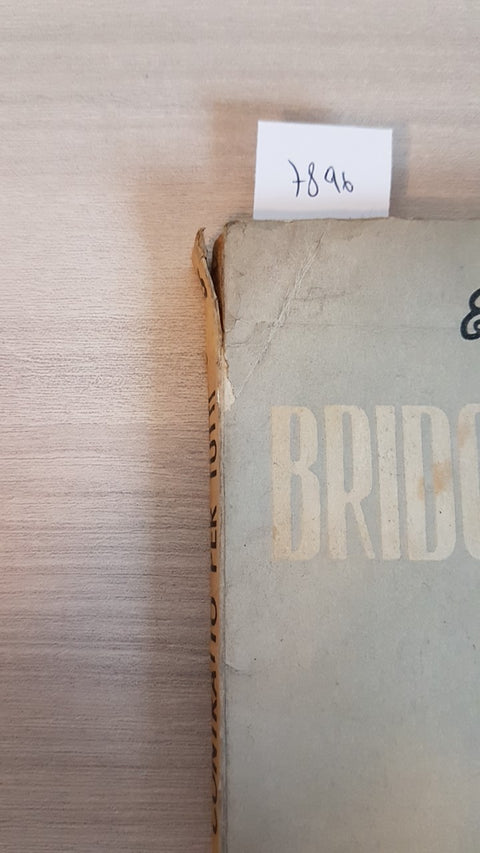 BRIDGE CONTRATTO PER TUTTI - CULBERTSON - CORTICELLI - 1952