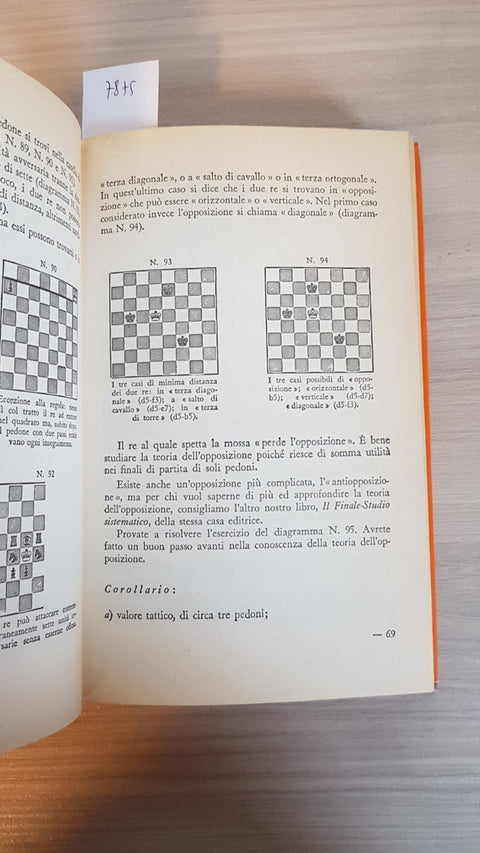 STRATEGIA E TATTICA NEL GIOCO DEGLI SCACCHI - PAOLI - MURSIA - 1978