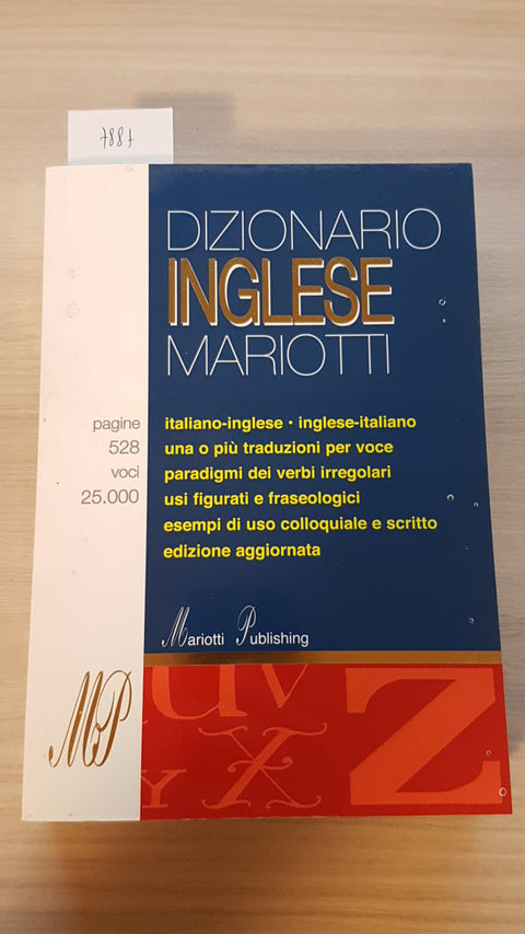 DIZIONARIO INGLESE MARIOTTI - MARIOTTI - 2010