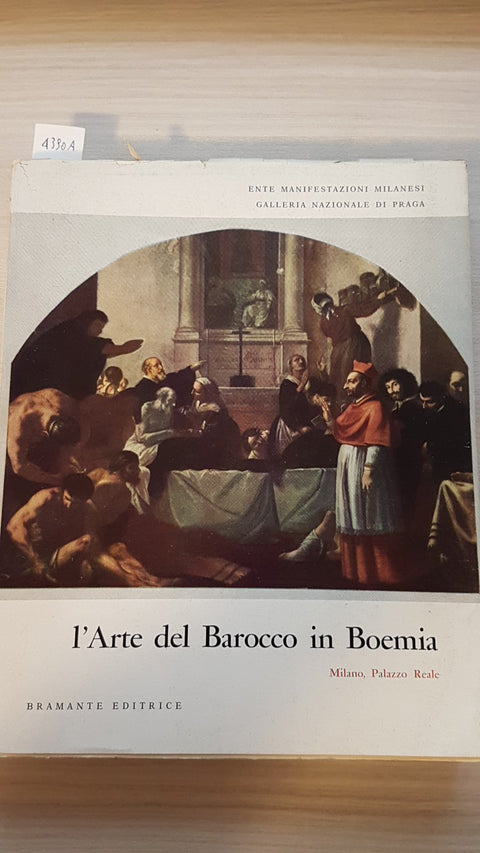 L'ARTE DEL BAROCCO IN BOEMIA + allegato poster allungabile BRAMANTE - 1966