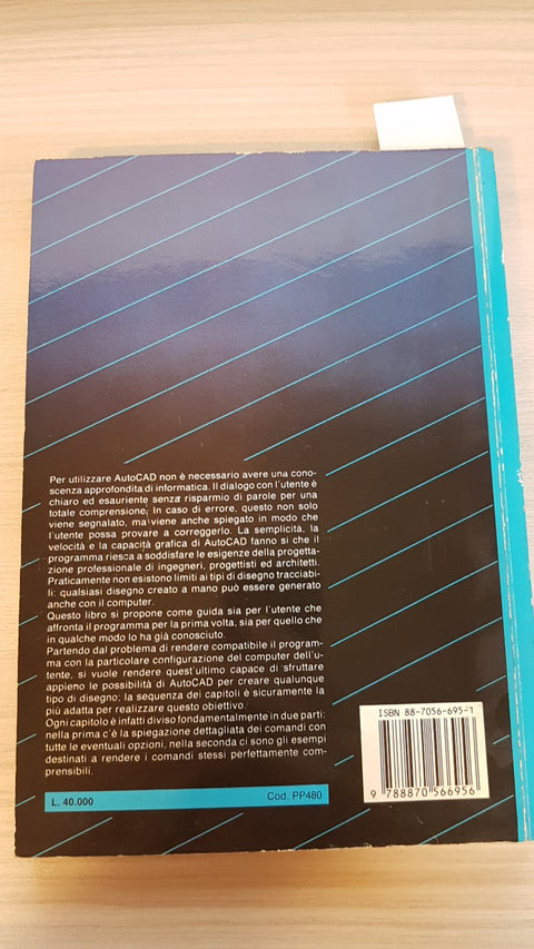 AUTO-CAD GUIDA ITALIANA ALL'USO - DAISI INFORMATICA 1987 JACKSON