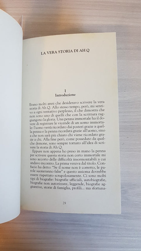 DIARIO DI UN PAZZO - LA VERA STORIA DI AH Q - LU XUN - ACQUARELLI - 1994