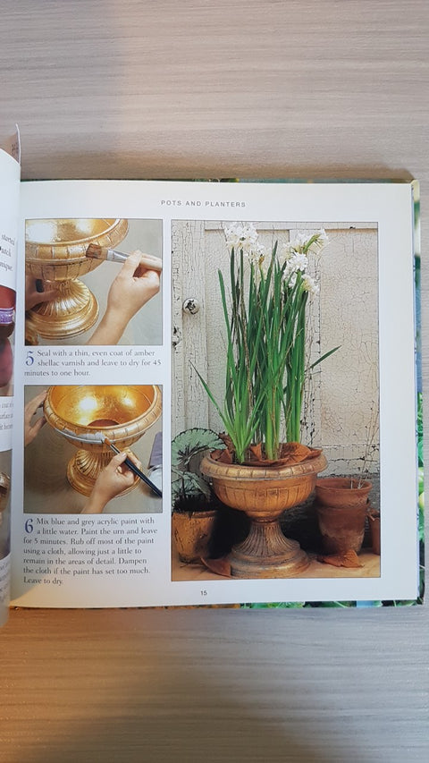 MAKING GARDEN ORNAMENTS - SIMONA HILL 2000 LORENZ BOOKS accessories to make