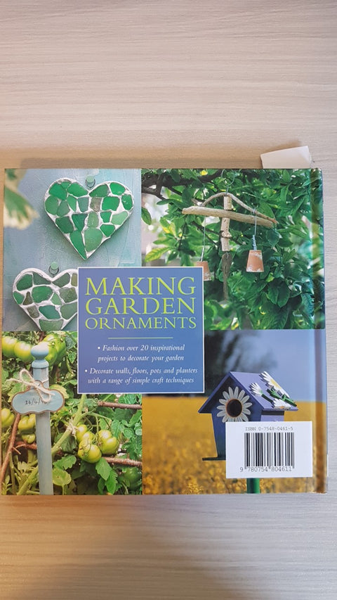 MAKING GARDEN ORNAMENTS - SIMONA HILL 2000 LORENZ BOOKS accessories to make