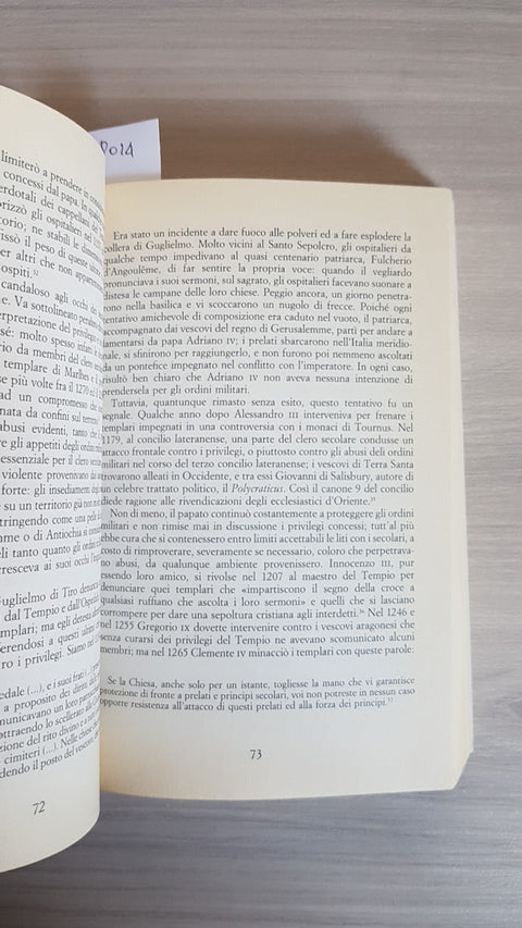 VITA E MORTE DELL'ORDINE DEI TEMPLARI - ALAIN DEMURGER 1992 GARZANTI