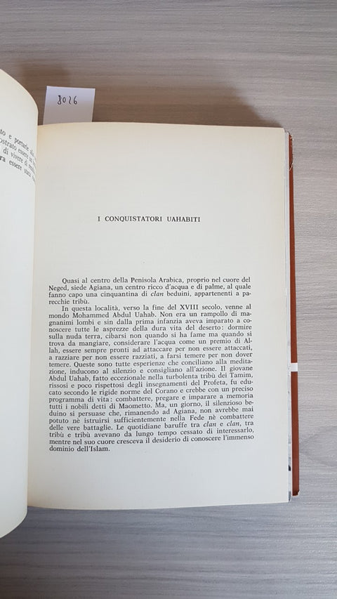 LA CITTADELLA DI ALLAH - Felice Bellotti 1960 DEL DUCA viaggio in Arabia Saudita