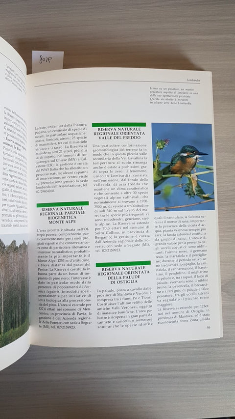 ITALIA PROTETTA guida completa alle aree naturali  CANU - MONDADORI - 1994