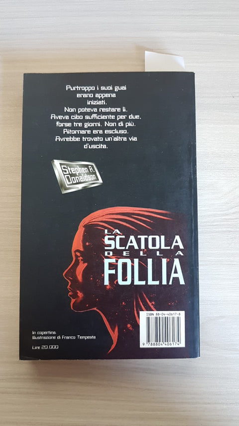 LA SCATOLA DELLA FOLLIA - DONALDSON - MONDADORI - 1995