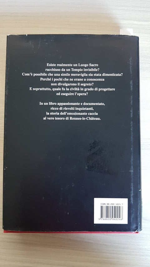 IL LUOGO SACRO Rennes le Chateau - HENRY LINCOLN 2006 SPERLING & KUPFER