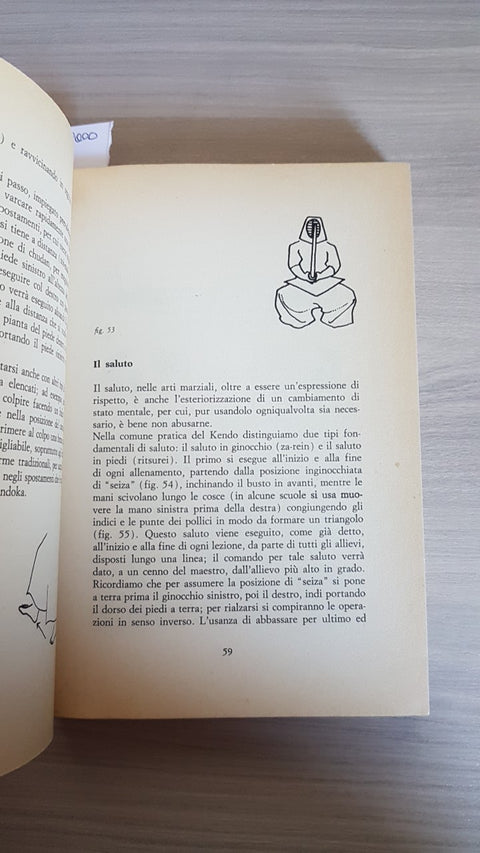 IL KENDO arti marziali - CLAUDIO REGOLI - DE VECCHI EDITORE - 1976