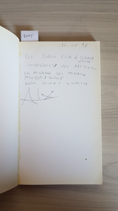 I MISTERI DI MILANO - SPETTRI DEMONI E ALTRE STORIE autografato da MAGO ALEX!!!