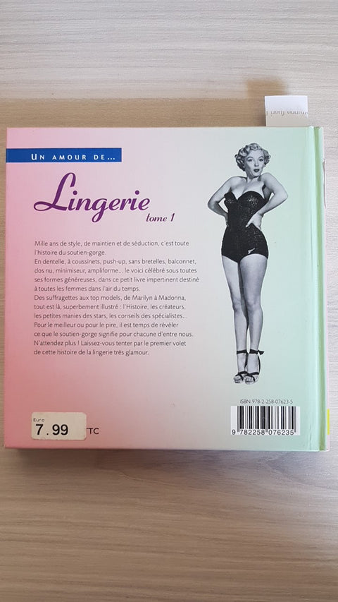 UN AMOUR DE LINGERIE TOME 1 - PEDERSEN - HORS COLLECTION - 2008